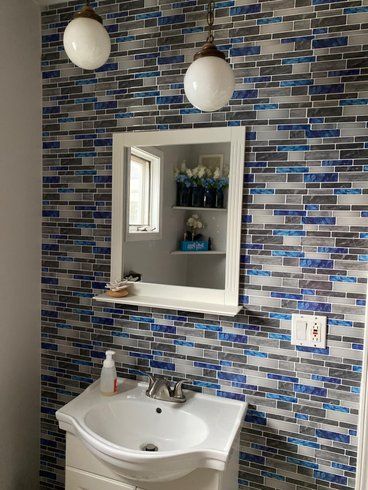 3D панель самоклейка вінілова VividTiles під дрібну плитку листова декоративна 30.5*30.5 см (VT-2)