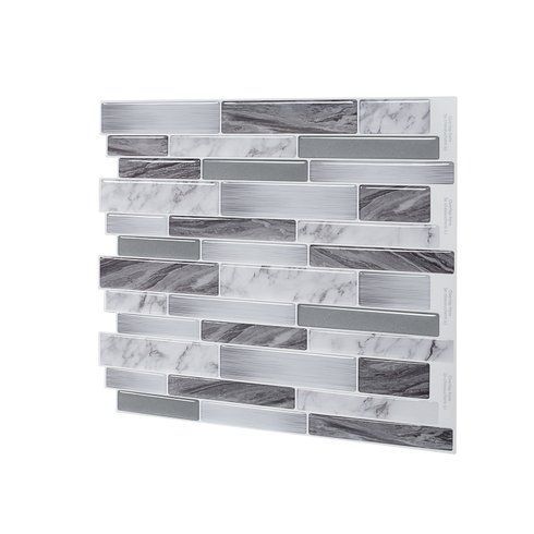3D панель самоклейка вінілова VividTiles листова декоративна 25.4*28.5 см (VT-5)