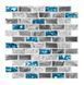 3D панель самоклейка вінілова VividTiles листова декоративна 30.5*30.5 см (VT-6)