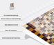 3D панель самоклейка вінілова VividTiles під чорну цеглу листова декоративна 30.5*30.5 см (VT-3)